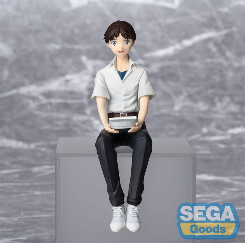 Rebuild of Evangelion PM Perching PVC Statue Shinji Ikari Evangelion New Theatrical Edition 14 cm by Sega - Evangelion