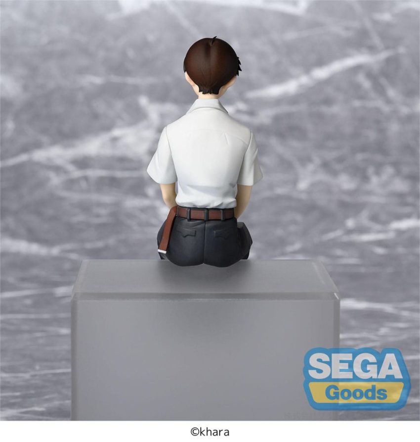 Rebuild of Evangelion PM Perching PVC Statue Shinji Ikari Evangelion New Theatrical Edition 14 cm by Sega - Evangelion