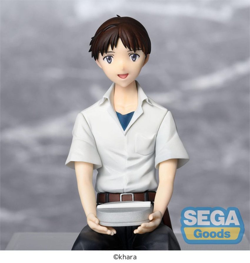 Rebuild of Evangelion PM Perching PVC Statue Shinji Ikari Evangelion New Theatrical Edition 14 cm by Sega - Evangelion