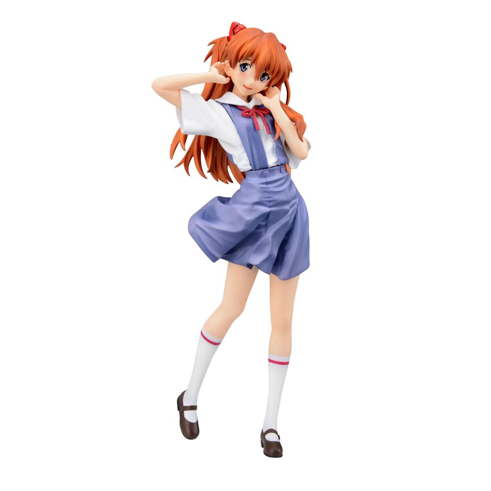 Neon Genesis Evangelion XStellar PVC Statue Asuka Uniform Ver. 21 cm by Sega - Evangelion