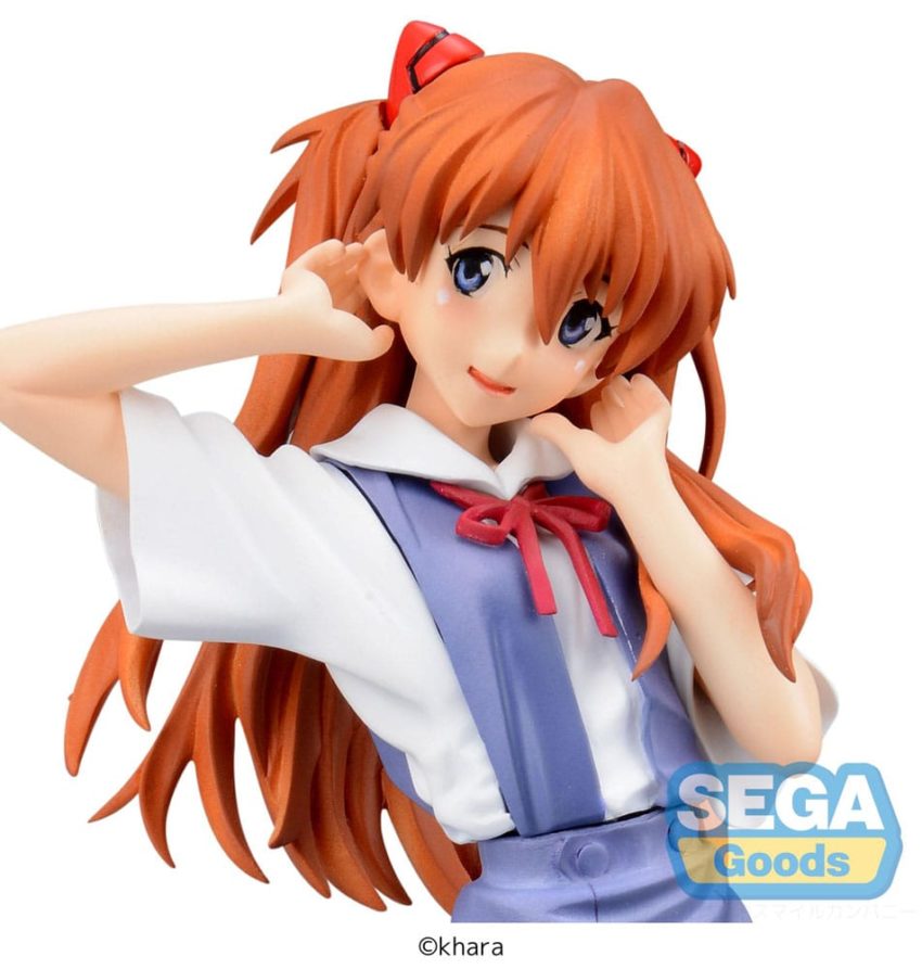 Neon Genesis Evangelion XStellar PVC Statue Asuka Uniform Ver. 21 cm by Sega - Evangelion