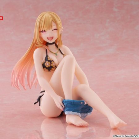 My Dress-Up Darling PVC Statue Desktop Cute Figure Marin Kitagawa Measured Swimsuit Ver. 13 cm by Taito Prize - My Dress-Up Darling