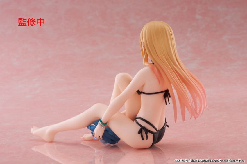 My Dress-Up Darling PVC Statue Desktop Cute Figure Marin Kitagawa Measured Swimsuit Ver. 13 cm by Taito Prize - My Dress-Up Darling