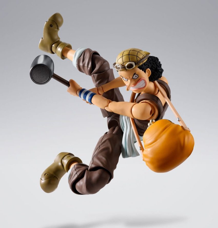 One Piece S.H.Figuarts Action Figure Usopp Romance Dawn Ver. 15 cm by Bandai Tamashii Nations - One Piece