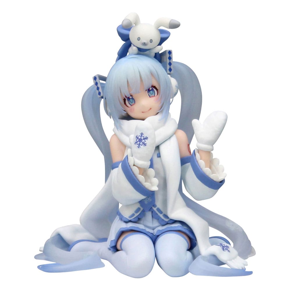Hatsune Miku Noodle Stopper PVC Statue Snow Miku Sky Town 10th Ver. 15 cm by Furyu - Hatsune Miku