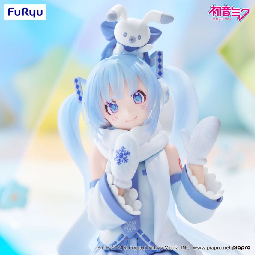 Hatsune Miku Noodle Stopper PVC Statue Snow Miku Sky Town 10th Ver. 15 cm by Furyu - Hatsune Miku