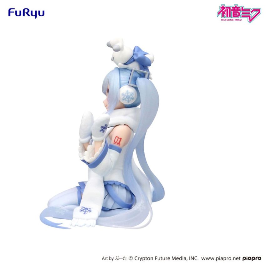 Hatsune Miku Noodle Stopper PVC Statue Snow Miku Sky Town 10th Ver. 15 cm by Furyu - Hatsune Miku
