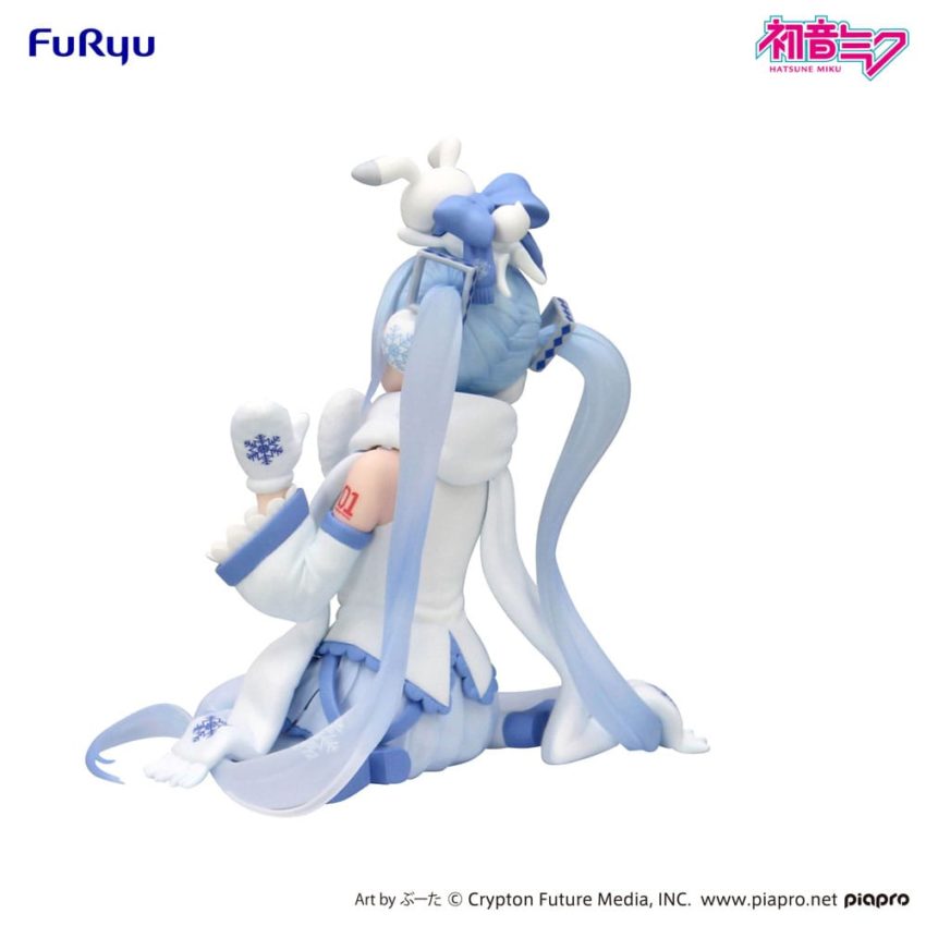 Hatsune Miku Noodle Stopper PVC Statue Snow Miku Sky Town 10th Ver. 15 cm by Furyu - Hatsune Miku