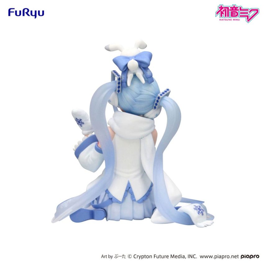Hatsune Miku Noodle Stopper PVC Statue Snow Miku Sky Town 10th Ver. 15 cm by Furyu - Hatsune Miku
