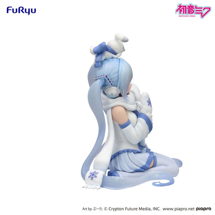 Hatsune Miku Noodle Stopper PVC Statue Snow Miku Sky Town 10th Ver. 15 cm by Furyu - Hatsune Miku