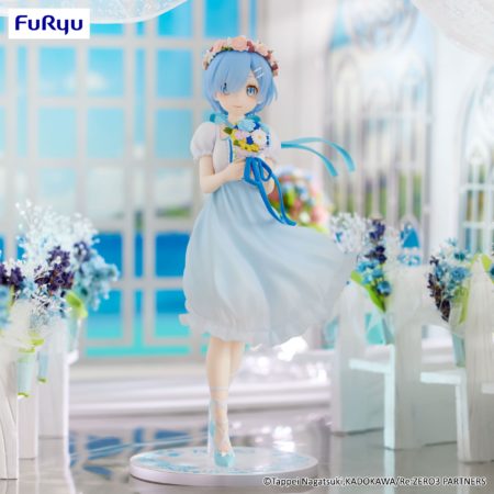 Re:Zero Starting Life in Another World Trio-Try-iT PVC Statue Rem Bridesmaid 21 cm by Furyu - Re