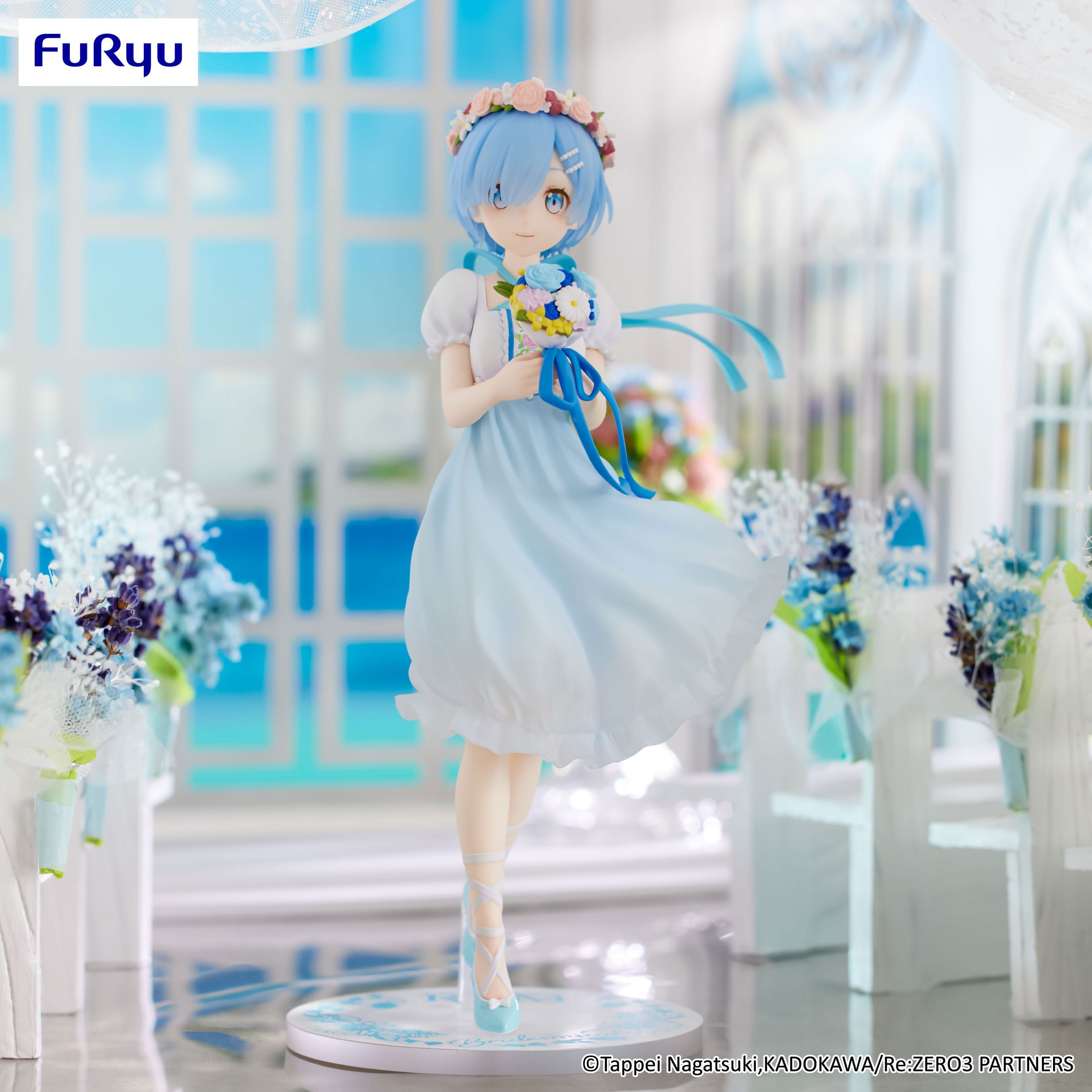 Re:Zero Starting Life in Another World Trio-Try-iT PVC Statue Rem Bridesmaid 21 cm by Furyu - Re
