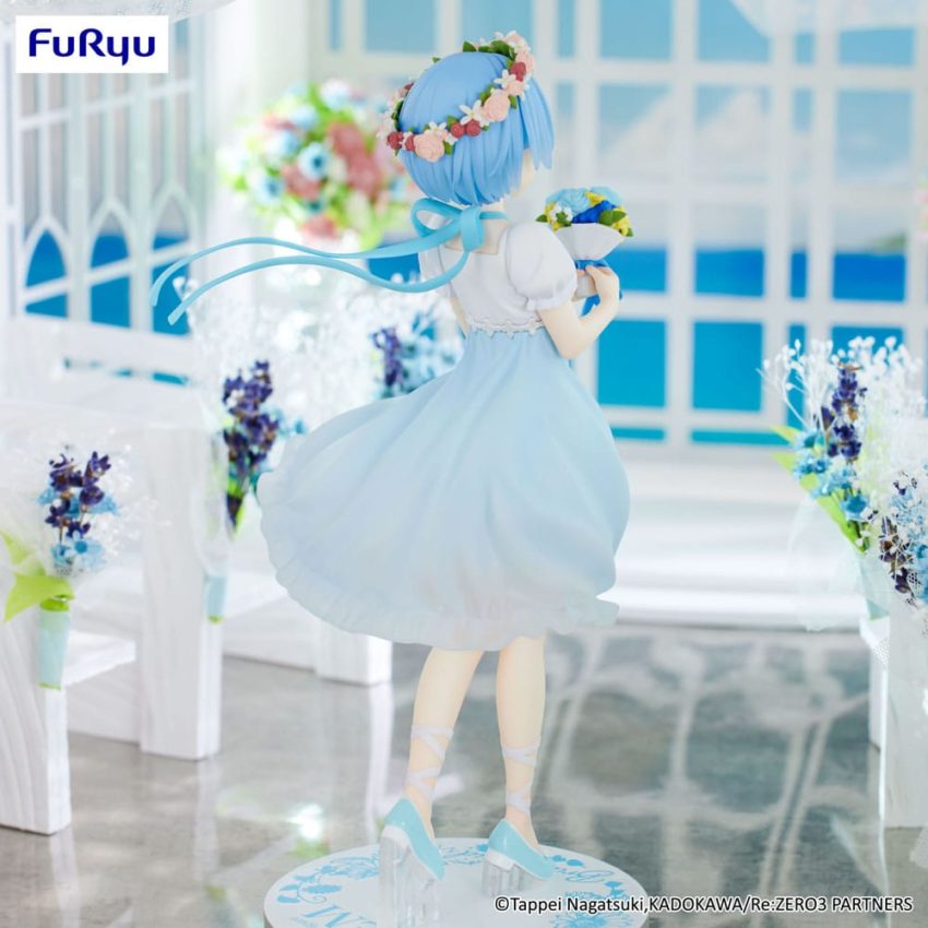 Re:Zero Starting Life in Another World Trio-Try-iT PVC Statue Rem Bridesmaid 21 cm by Furyu - Re