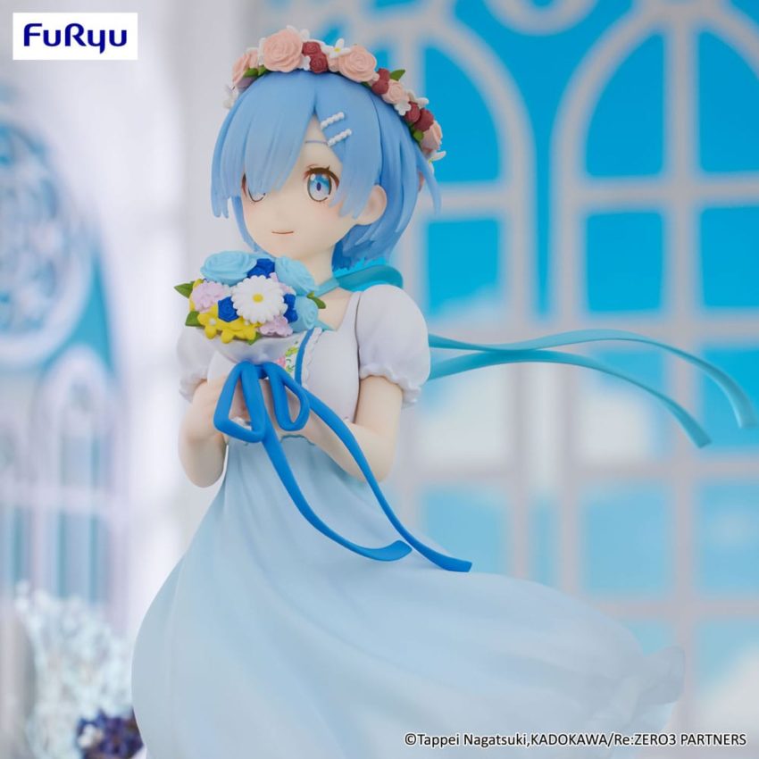 Re:Zero Starting Life in Another World Trio-Try-iT PVC Statue Rem Bridesmaid 21 cm by Furyu - Re