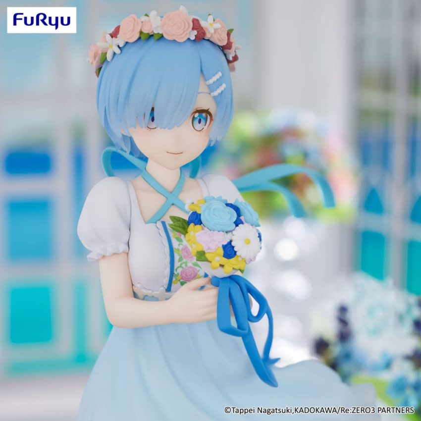 Re:Zero Starting Life in Another World Trio-Try-iT PVC Statue Rem Bridesmaid 21 cm by Furyu - Re