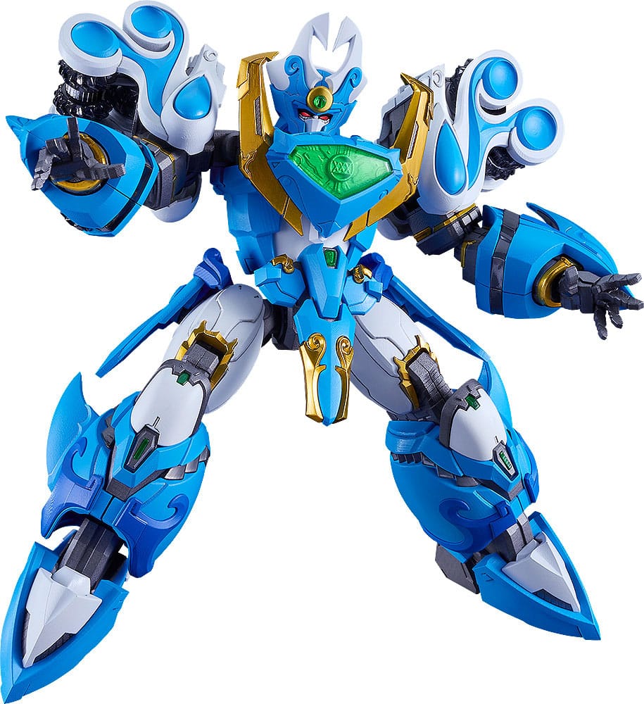 Mado King Granzort Moderoid Plastic Model Kit King´s Style Aquabeat Gold Edition 18 cm by Good Smile Company - Mado King Granzort