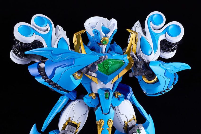 Mado King Granzort Moderoid Plastic Model Kit King´s Style Aquabeat Gold Edition 18 cm by Good Smile Company - Mado King Granzort