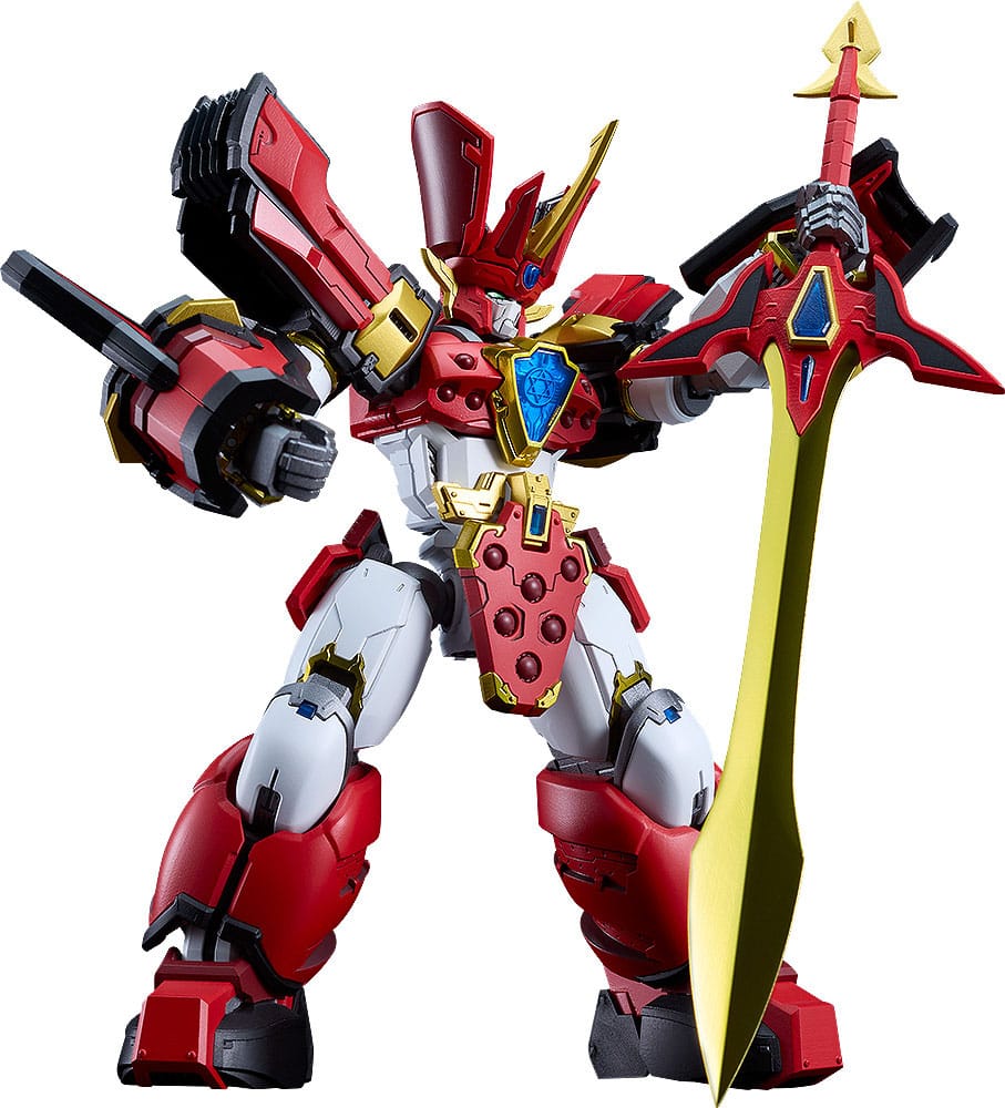 Mado King Granzort Moderoid Plastic Model Kit King´s Style Granzort Gold Edition 18 cm by Good Smile Company - Mado King Granzort