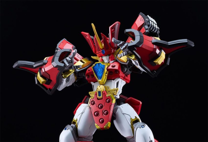 Mado King Granzort Moderoid Plastic Model Kit King´s Style Granzort Gold Edition 18 cm by Good Smile Company - Mado King Granzort