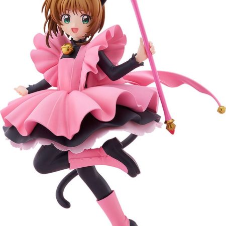 Cardcaptor Sakura Pop Up Parade PVC Statue Sakura Kinomoto: Black Cat Costume Ver. L Size 22 cm by Good Smile Company - Cardcaptor Sakura