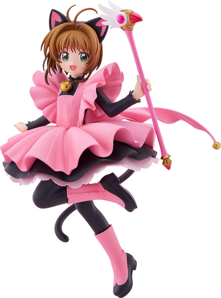 Cardcaptor Sakura Pop Up Parade PVC Statue Sakura Kinomoto: Black Cat Costume Ver. L Size 22 cm by Good Smile Company - Cardcaptor Sakura