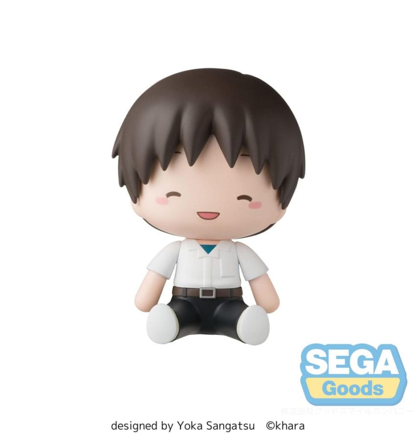 Evangelion: New Theatrical Edition Fuwa Petit Chibi Figure Shinji 8 cm by Sega - Evangelion