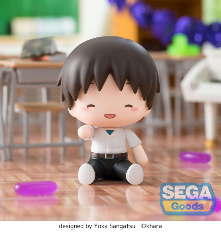 Evangelion: New Theatrical Edition Fuwa Petit Chibi Figure Shinji 8 cm by Sega - Evangelion