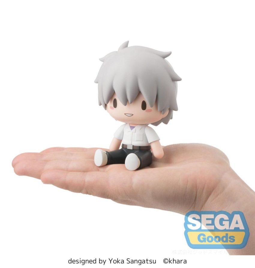 Evangelion: New Theatrical Edition Fuwa Petit Chibi Figure Kaworu 8 cm by Sega - Evangelion
