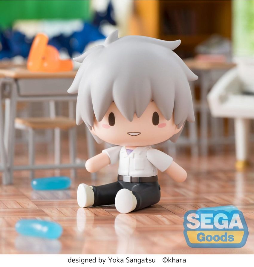 Evangelion: New Theatrical Edition Fuwa Petit Chibi Figure Kaworu 8 cm by Sega - Evangelion