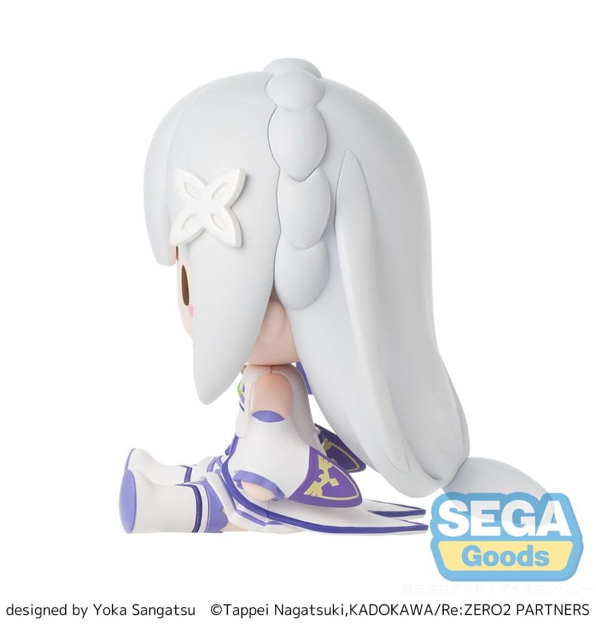 Re:Zero Starting Life in Another World Fuwa Petit Chibi Figure Emilia 8 cm by Sega - Re