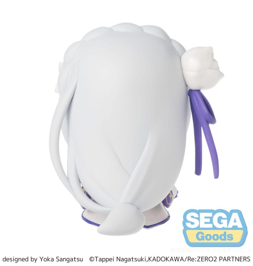 Re:Zero Starting Life in Another World Fuwa Petit Chibi Figure Emilia 8 cm by Sega - Re