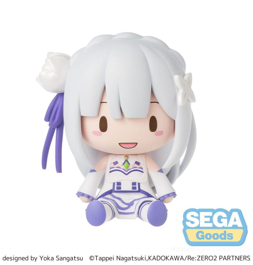 Re:Zero Starting Life in Another World Fuwa Petit Chibi Figure Emilia 8 cm by Sega - Re