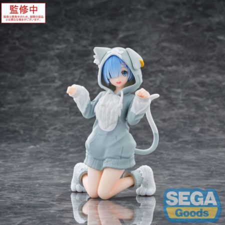 Re:Zero Starting Life in Another World Yumemirize PVC Statue Rem Mofumofu Pack 11 cm by Sega - Re