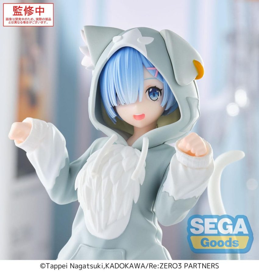 Re:Zero Starting Life in Another World Yumemirize PVC Statue Rem Mofumofu Pack 11 cm by Sega - Re