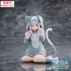 Re:Zero Starting Life in Another World Yumemirize PVC Statue Emilia Mofumofu Pack 11 cm by Sega - Re