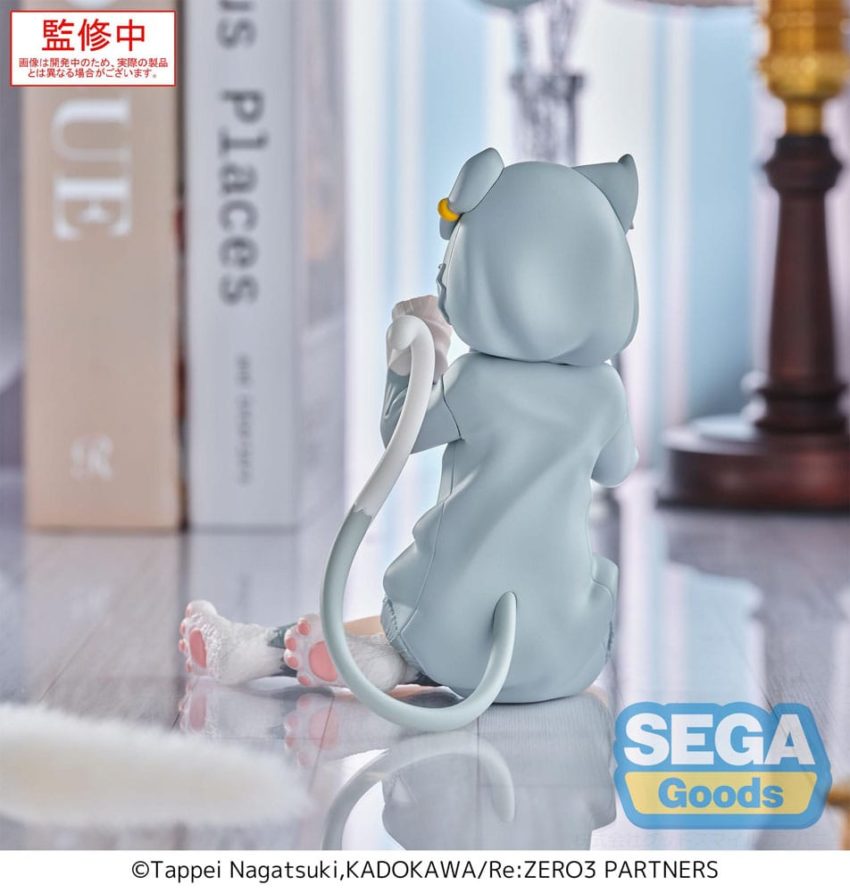 Re:Zero Starting Life in Another World Yumemirize PVC Statue Emilia Mofumofu Pack 11 cm by Sega - Re