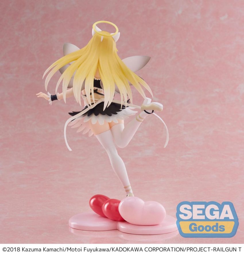 A Certain Scientific Railgun T Luminasta PVC Statue Misaki Shokuhou Fallen Angel Maid 20 cm by Sega - A Certain Scientific