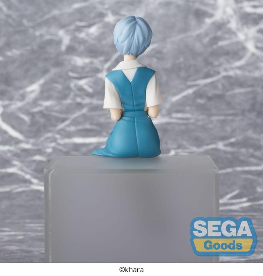 Rebuild of Evangelion PM Perching PVC Statue Rei Ayanami Evangelion New Theatrical Edition 14 cm by Sega - Evangelion