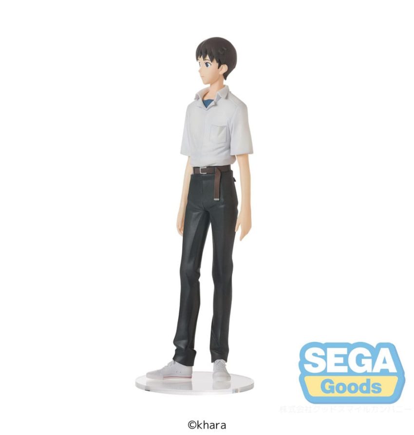 Rebuild of Evangelion High Premium PVC Statue Shinji Ikari Uniform Ver. Evangelion: New Theatrical Edition 22 cm by Sega - Evangelion