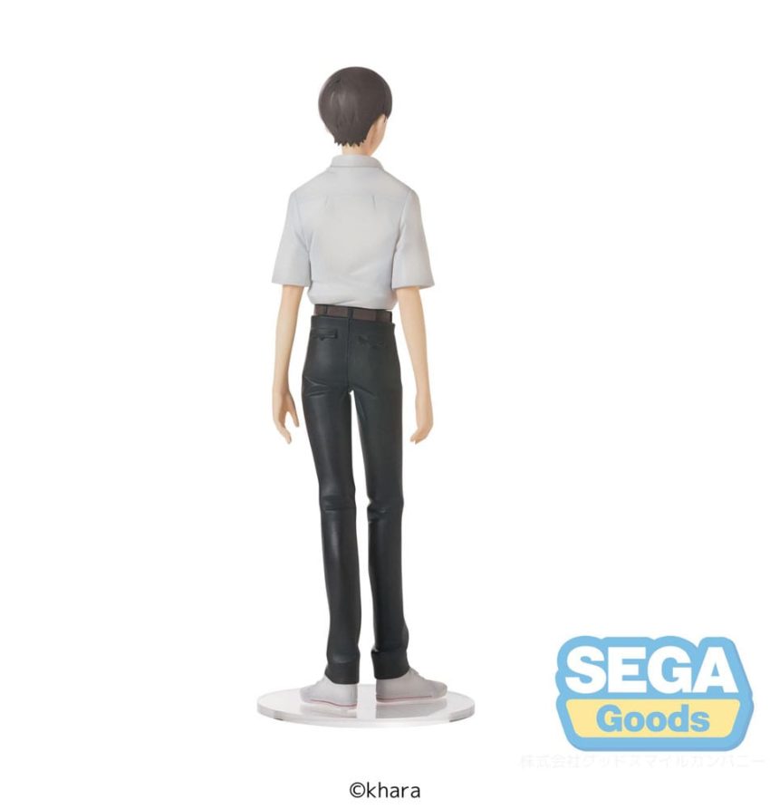 Rebuild of Evangelion High Premium PVC Statue Shinji Ikari Uniform Ver. Evangelion: New Theatrical Edition 22 cm by Sega - Evangelion