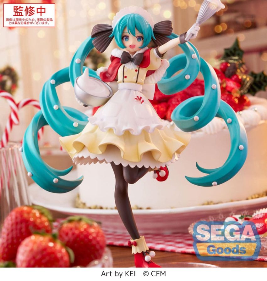 Character Vocal Series 01: Hatsune Miku Luminasta PVC Statue Hatsune Miku Christmas 2025 20 cm by Sega - Character Vocal Series