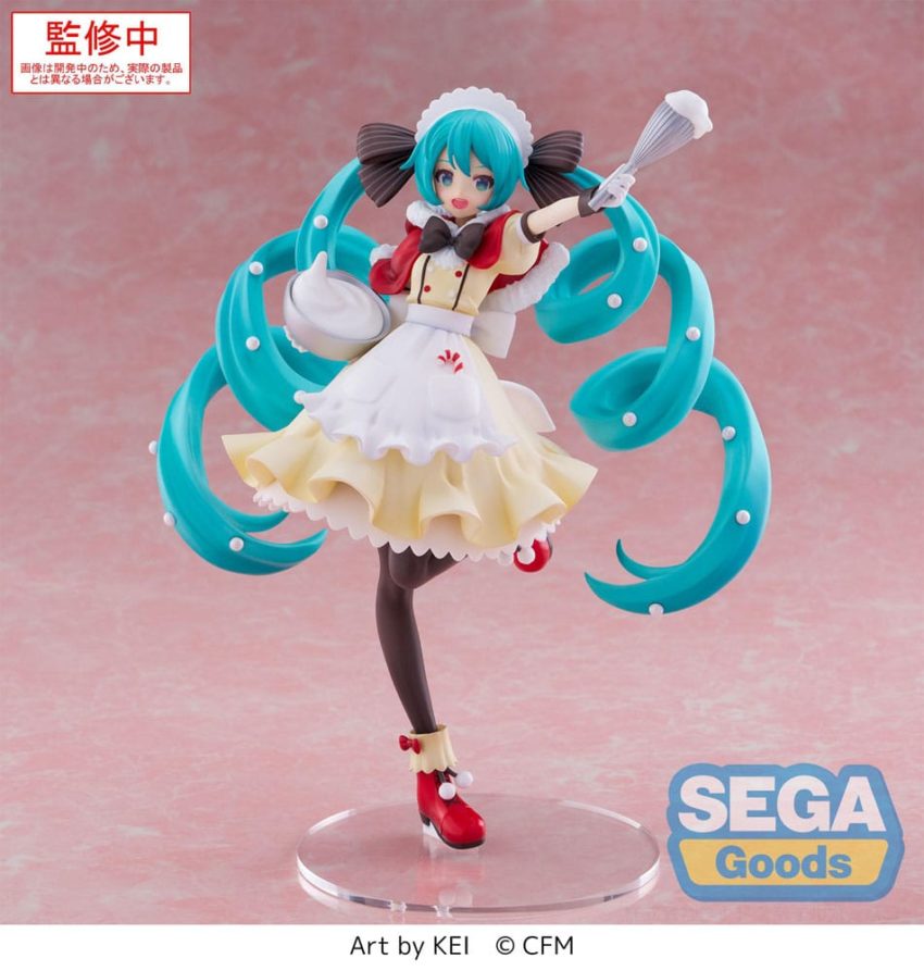 Character Vocal Series 01: Hatsune Miku Luminasta PVC Statue Hatsune Miku Christmas 2025 20 cm by Sega - Character Vocal Series