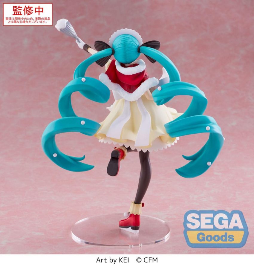 Character Vocal Series 01: Hatsune Miku Luminasta PVC Statue Hatsune Miku Christmas 2025 20 cm by Sega - Character Vocal Series