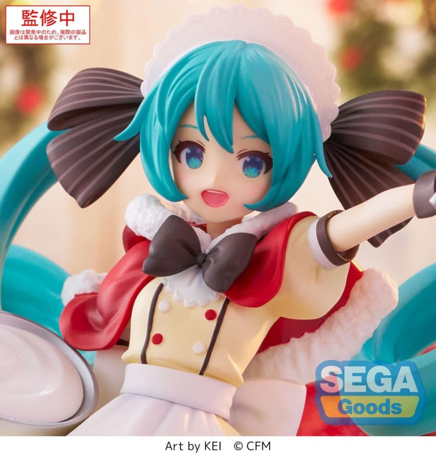 Character Vocal Series 01: Hatsune Miku Luminasta PVC Statue Hatsune Miku Christmas 2025 20 cm by Sega - Character Vocal Series