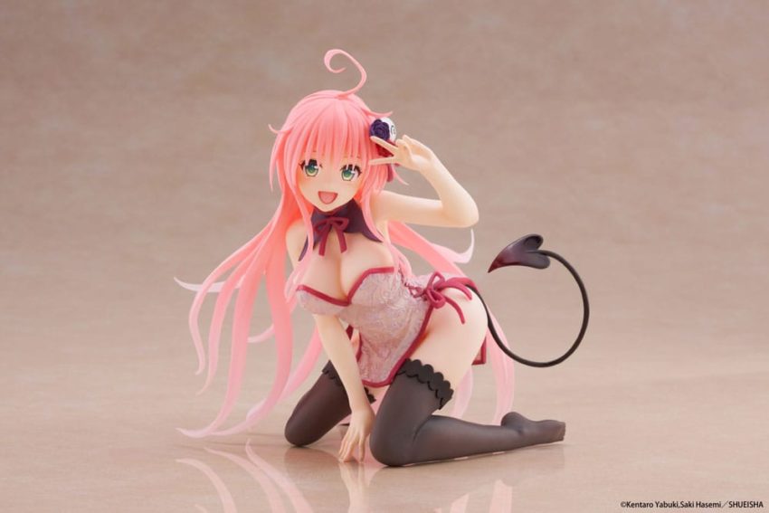 To Love-Ru Darkness PVC Statue Desktop Cute Figure Lala Chinese Dress Ver. 13 cm by Taito Prize - To Love-Ru