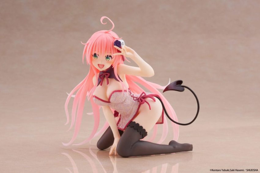 To Love-Ru Darkness PVC Statue Desktop Cute Figure Lala Chinese Dress Ver. 13 cm by Taito Prize - To Love-Ru
