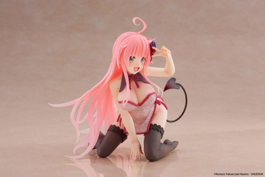 To Love-Ru Darkness PVC Statue Desktop Cute Figure Lala Chinese Dress Ver. 13 cm by Taito Prize - To Love-Ru