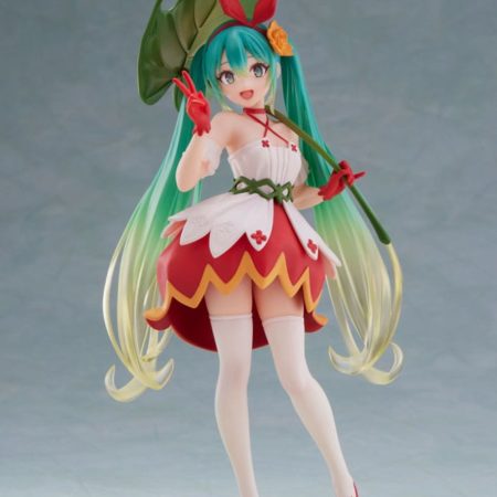 Hatsune Miku PVC Statue Hatsune Miku Wonderland Figure Thumbelina 18 cm by Taito Prize - Hatsune Miku