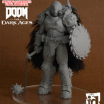 figma Doomslayer The Dark Ages prototype figure first revealed by Good Smile Company