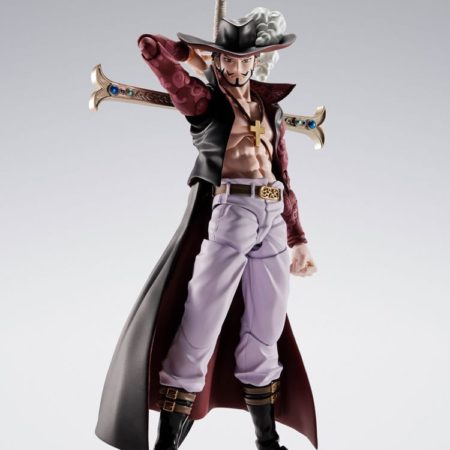 One Piece S.H.Figuarts Action Figure Dracule Mihawk Hawkeye 17 cm by Bandai Tamashii Nations - One Piece